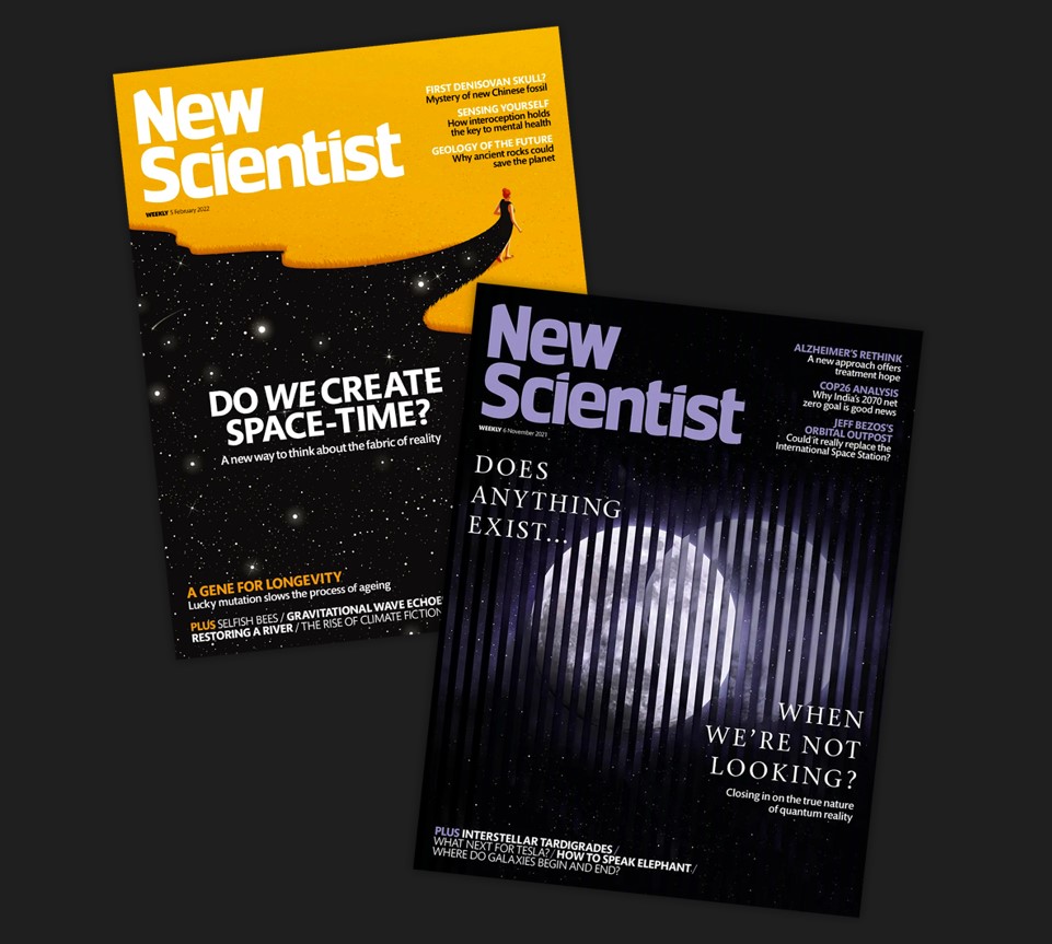 NS magazines New Scientist